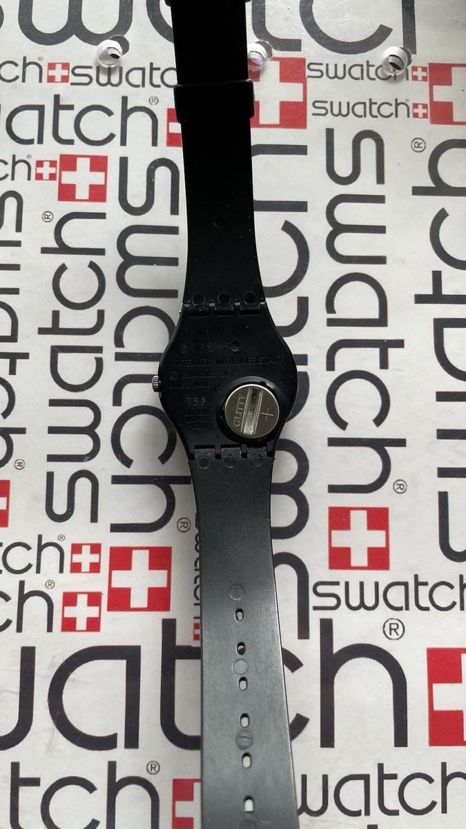 Swatch Nicholson GB705 1985 Standard Gents 34mm Vintage | eBay