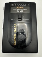 Aiwa Stereo Radio Cassette Player HS-T210 Super Bass Auto Reverse