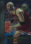 1996-97 TOPPS NBA STARS MICHAEL JORDAN FINEST CHROME PARALLEL CARD #74