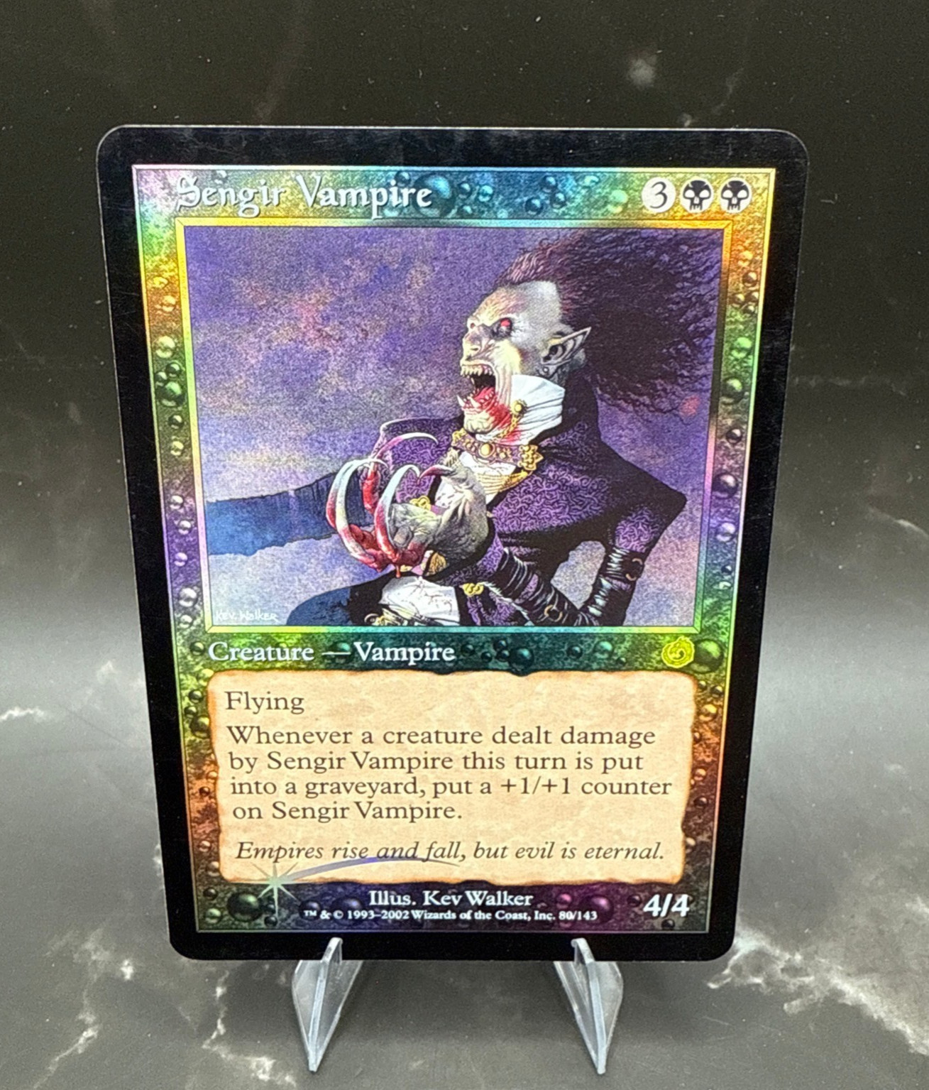 Sengir Vampire Foil Card Torment MTG Magic the Gathering NM 80/143