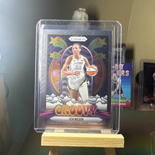 2025 Panini Prizm WNBA A’JA WILSON Groovy SP Las Vegas Aces #1