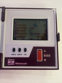NINTENDO GAME AND WATCH MW-56 MULTI-SCREEN MARIO BROS. 1983 WORKING Vintage