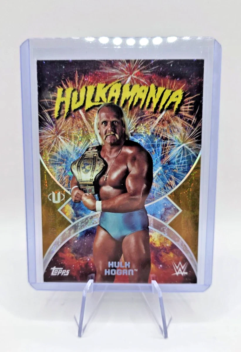 Carte à Collectionner Hulk Hogan 1991 Merlin WWF #61 - Italienne, Légende HOF