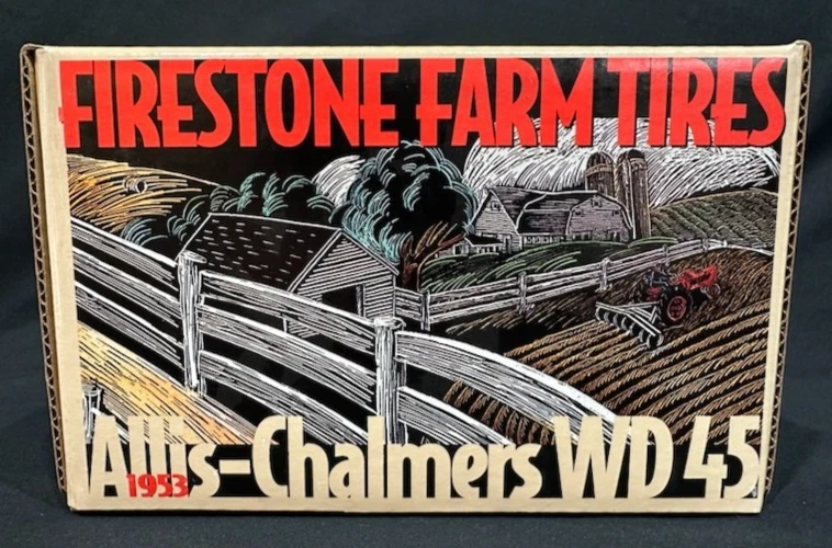 Ertl Collectibles Firestone  Farm Tires Allis-Chalmers WD-45 The Wheels Of Time - Image 3 of 4
