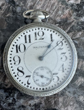 Waltham 7J Men s Pocket Watch Not Running