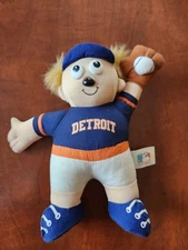 VINTAGE 1992 GOOD STUFF SPORTSTUFF DETROIT TIGERS MLB BASEBALL 10" PLUSH