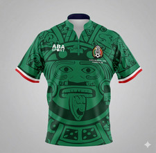 MEXICO 1999 jersey throw back soccer jersey, green 2026 soccer national team