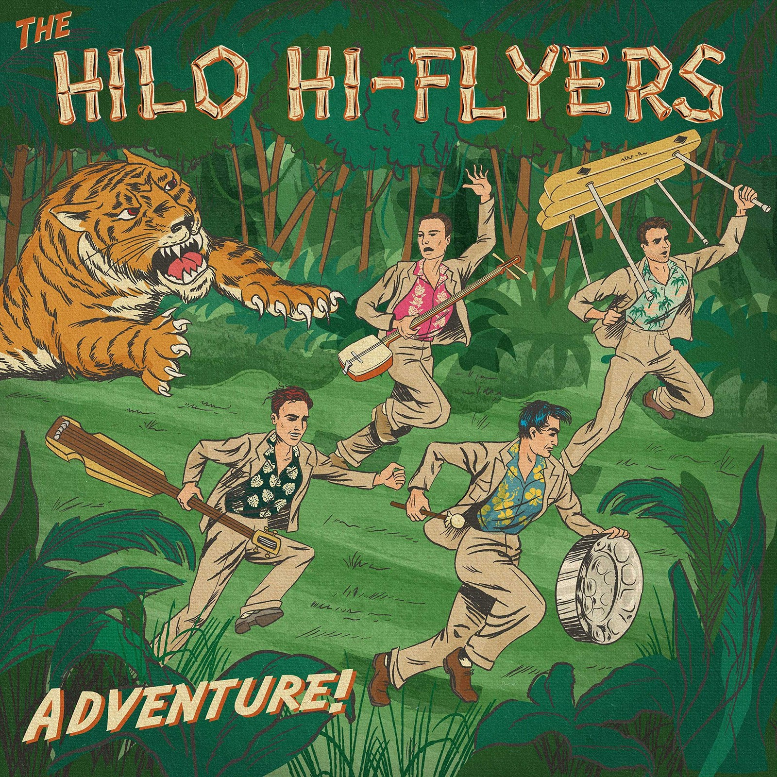 The Hilo Hi-Flyers Adventure! (Vinyl LP)