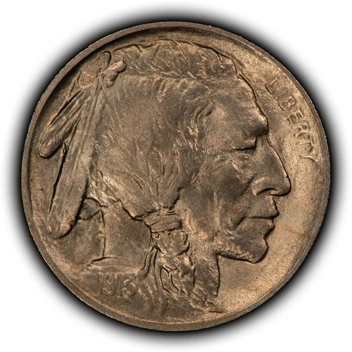1913 Ty1 5c Indian Head Buffalo Nickel - Type 1 - Frosty BU - SKU-Y6579