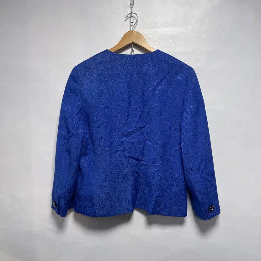 Givenchy 90s Glamour Blue Pattern Jacket - Lightly Used, France