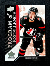 JOSH BROOK / POE 2019-20 UPPER DECK TEAM CANADA JUNIORS 19-20 #109   69042