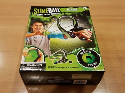 DIGGIN ACTIVE SLINGER SLIMEBALL LAUNCHER SLIME OR BE SLIMED  AGE 6+ NO MESS