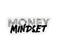 Money Mindset Kiss-Cut Sticker