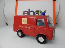Vintage JAPAN Toy Ambulance Pressed Steel  Plastic
