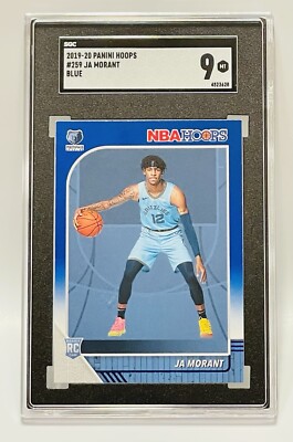 Ja Morant RC *SGC 9* 2019-20 NBA Hoops Blue Parallel Rookie #259