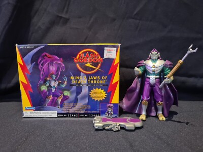 FLASH GORDON ~  MING THE MERCILESS  -  JAWS OF DEATH THRONE + BONUS MING FIGURE