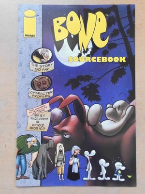 Rare US-Sonderpublikation zu Bone: Sourcebook (Image Comics 1995) Jeff Smith