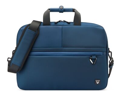 RONCATO Trial Office Bag 2 Handles 2 Comp. 15.6'' Businesstasche Blu Notte