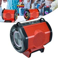 Bluetooth Speaker for Milwaukee 18v Battery for Jobsite Camping Party w/USB Port