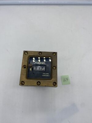 Foxboro Flow Integrator Gallons Counter Used