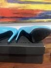 Barbara Bui Sky Blue Leather Hidden Platform Pumps SZ 37 Spring & Summer Chic!! — photo 6