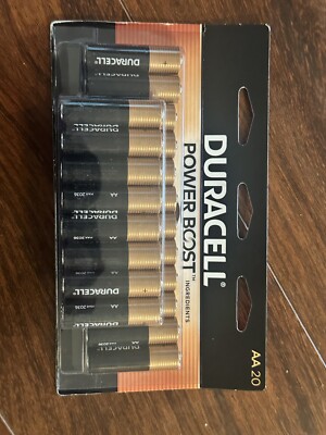 Duracell AA Alkaline Batteries - 20  Piece