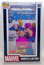 Funko POP! Comic Covers: Marvel - HAWKEYE & ANT-MAN w/display case #22 Vinyl