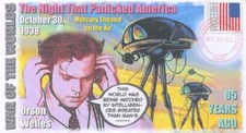 Coverscape Computer Designed Orson Welles “War of the Worlds” 85th Event Cover