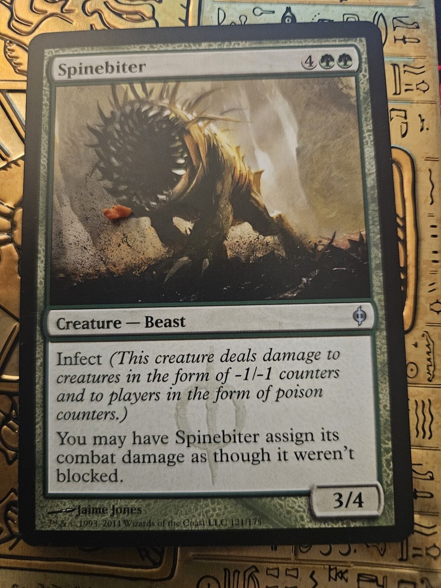 spinebiter mtg card 401 Games Canada You may have Spinebiter assign its combat damage as though it werent blocked. Spinebiter