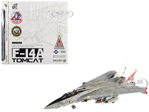 GRUMMAN F-14A TOMCAT AIRCRAFT "TOPHATTERS 80 YEARS" 1/72 JC WINGS JCW-72-F14-014 - Picture 1 of 5