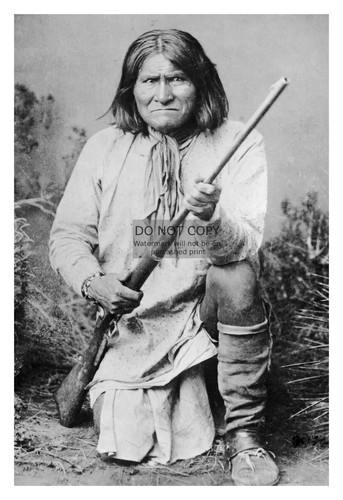 Photo 4x6 Inches Chief Gall Amérindien - Survivant De La Bataille De Little Bighorn, Noir Et Blanc