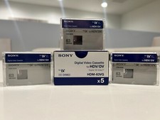 Sony HDM-63VG MiniDV/HDV 63min High Definition Data Tape Cartridge - 5 Pack