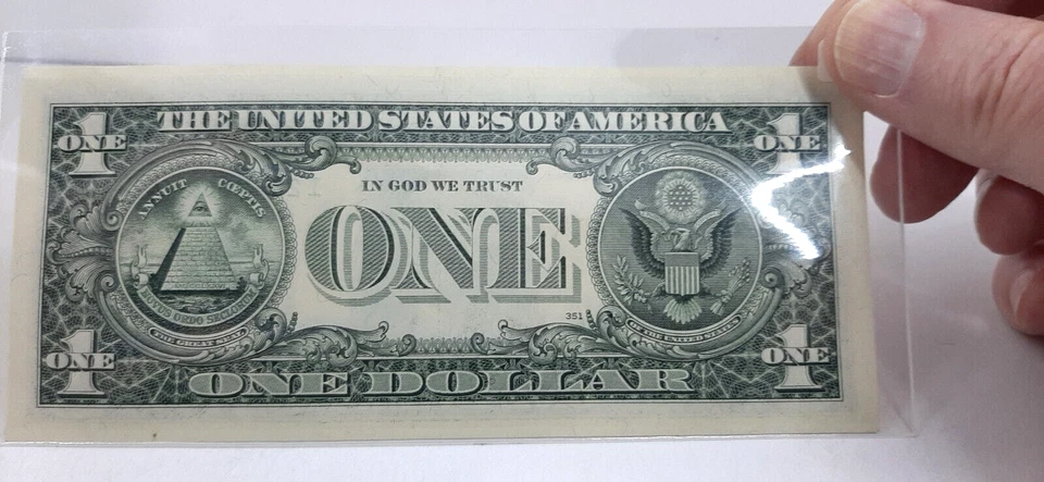 $1 1993 1 I/A BLOCK (fw) MINNEAPOLIS CU. P-1 Very Rare in Uncirculated condition - Image 3 of 3