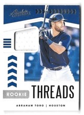2020 Panini Absolute - Rookie Threads #RT-AT Abraham Toro (MEM, RC)