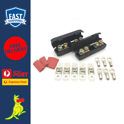 Midi Fuse Kit 60 Amp fits Redarc BCDC1250D Fuse Kit 60A fits 6 B&S Cable