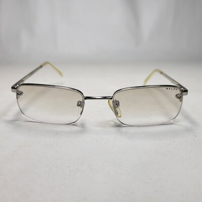 Ralph Lauren Rectangular Half Rim Silver Eyeglasses 7515/S  display picture 3