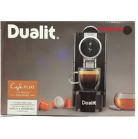 Dualit Café Plus Capsule Machine Compatible W/ Both Dualit And Nespresso Capsule Dualit Café Plus Capsule Machine Compatible W/ Both Dualit And Nespresso Capsule