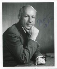 CHEMIST Melvin Calvin autograph NOBEL PRIZE for Chemistry 1961, signed photo