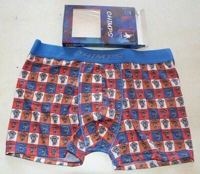 Boxer photomaton élastique bleu marque Chimps taille L neuf (sm) - Photo 1/3