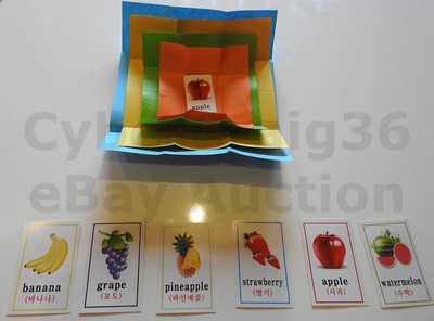Fruits Prediction Card Trick Color Paper Predictions 1 Yourself 6 New Tight Magic