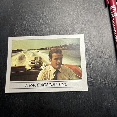 Cns James Bond 007 1993 Eclipse #95 Roger Moore Boat Chase Race Against Time
