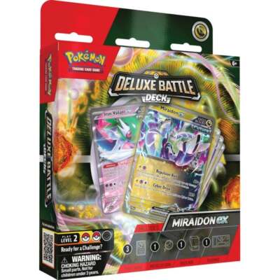 Pokemon TCG: Miraidon ex Deluxe Battle Deck: Neu und Sealed