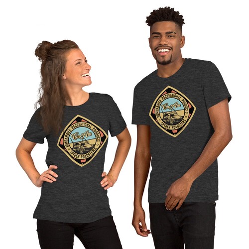 Can-Am Spyder RT Roadsters kurzärmeliges Unisex-T-Shirt - Bild 6 von 12