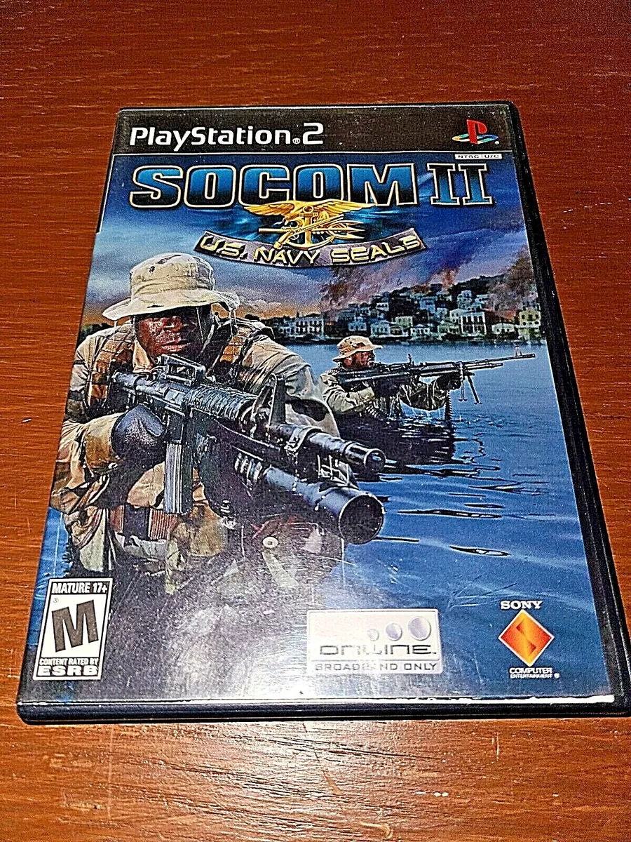 SOCOM II U.S. Navy Seals - PlayStation 2