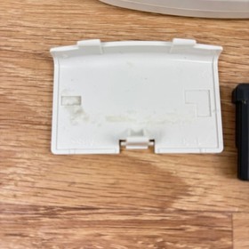 CLEAN Nintendo Game Boy Advance AGB-001 Arctic White Console w/ WarioLand 4 Game