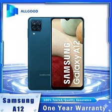 Samsung Galaxy A12 128GB - BLUE (Unlocked) (Dual SIM)