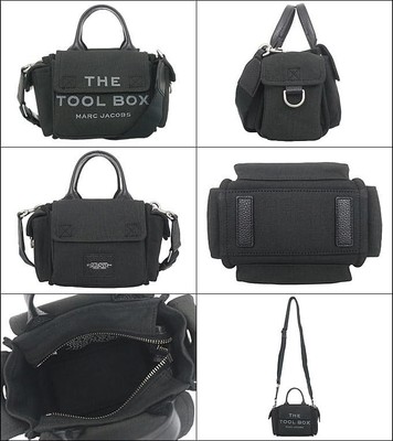 Marc Jacobs] THE MINI CROSSBODY TOOL BOX 2S4HCR006H03 BLACK
