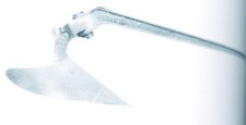 Lalizas Plough anchor, hot dip galvanized, CQR type, 7kg (92264)