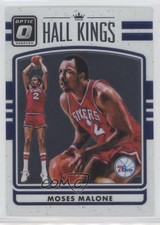 2016-17 Panini Donruss Optic Hall Kings Moses Malone #26 HOF 4k8