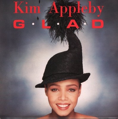 Kim Appleby Glad 7'' Vinyl UK Parlophone 1990 7'' Remix B/W Instrumental In Pic
